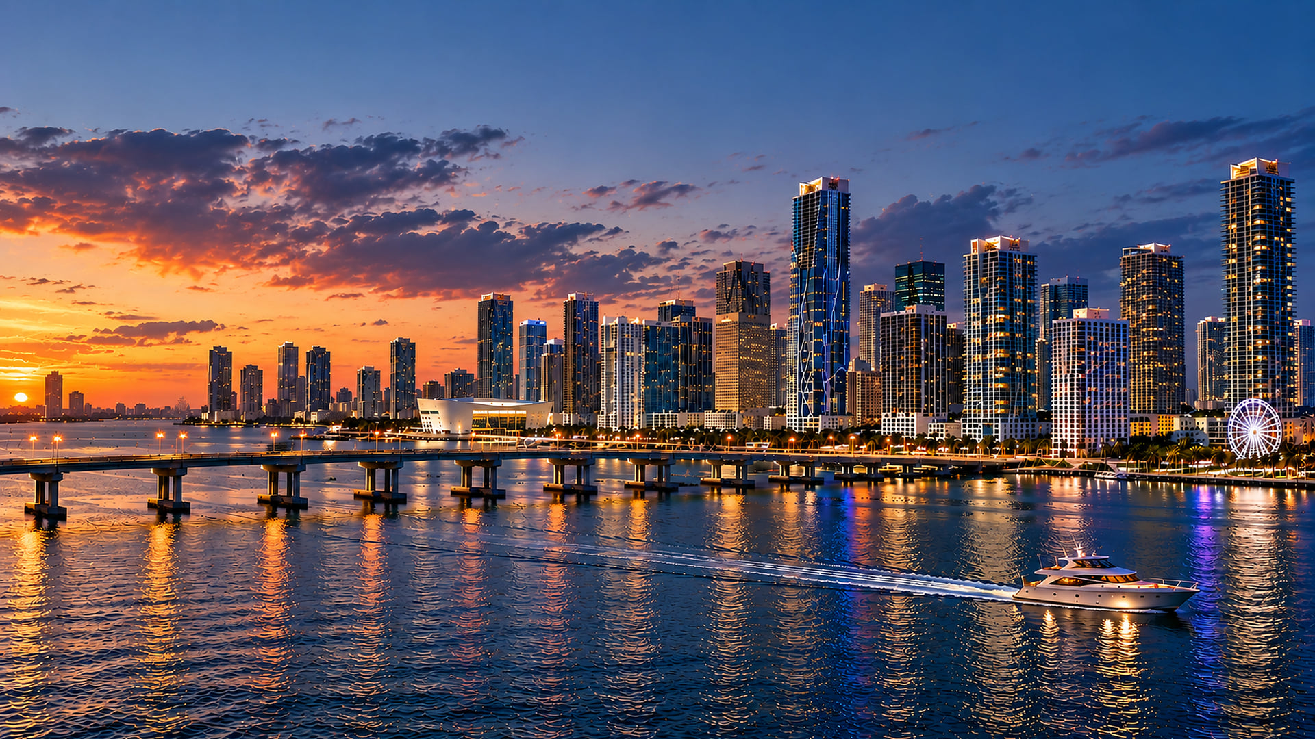 Miami skyline — Mardini Law Firm